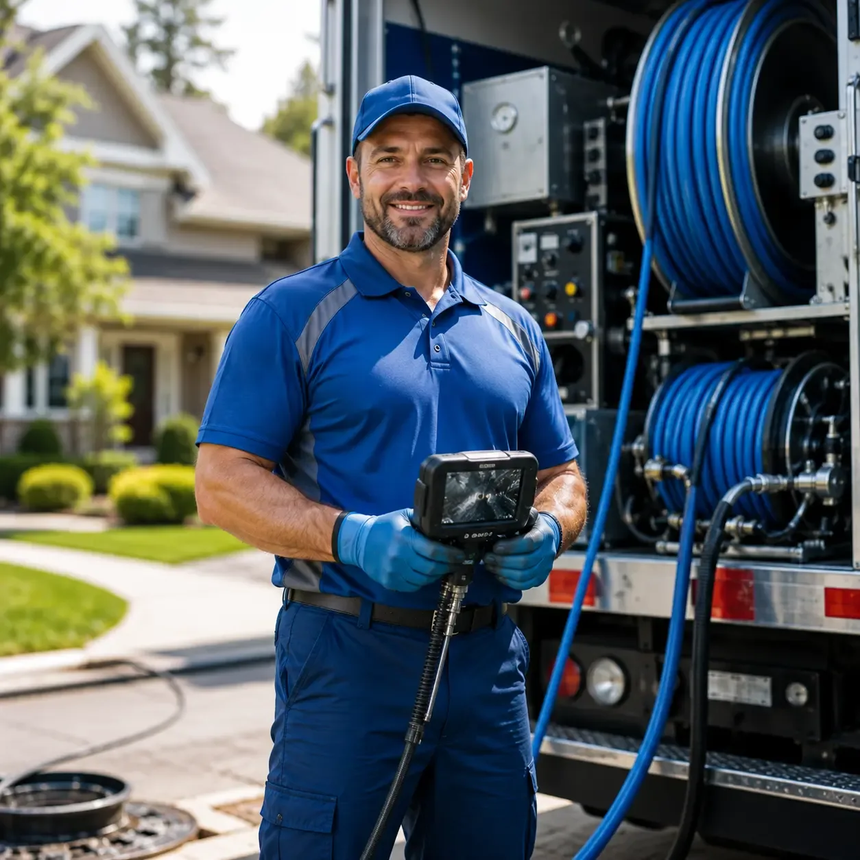 Local outdoor drain cleaning specialists in Foristell, MO